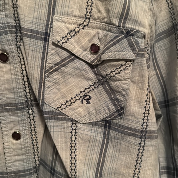 Blue Roper ladies small pearl snap - Picture 2 of 3